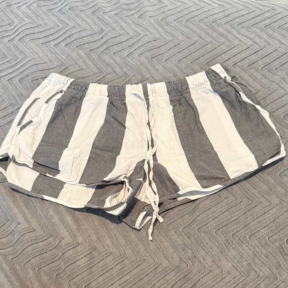 GapBody Striped Cotton Pajama Shorts
